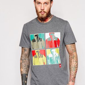 Sleeve Blue Cross T-Shirt