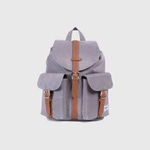 Satchel In Grey Dawson Backpack